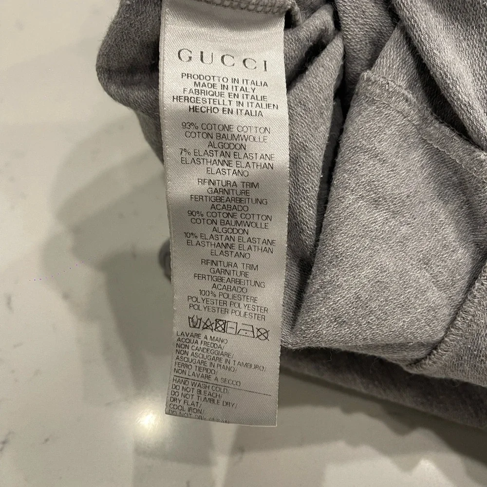 Gucci Kids Gray Sweatpants Size:6 - Picture 6 of 9